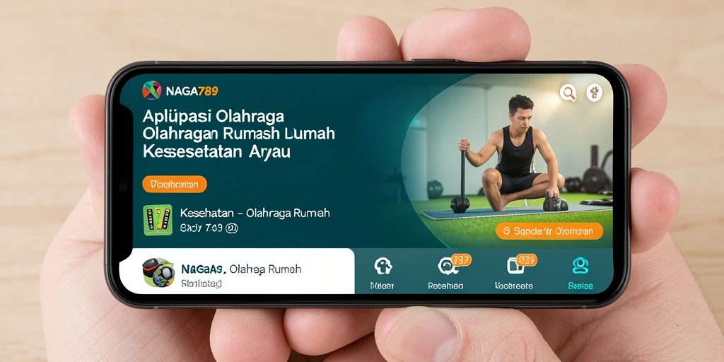 Antarmuka NAGA789 yang menarik untuk olahraga di rumah.